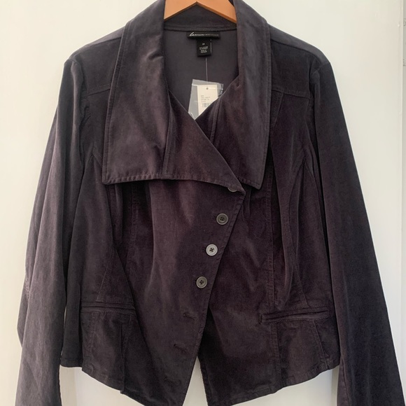 Lane Bryant cropped motorcycle jacket - Picture 1 of 3